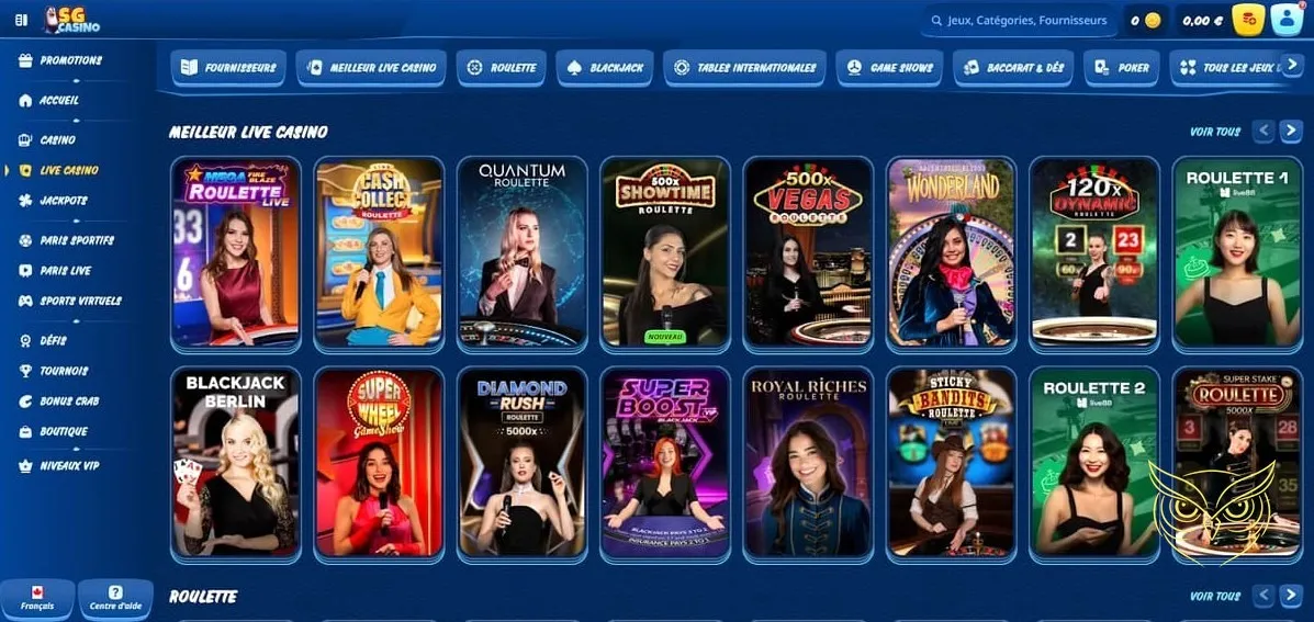 Icône des tournois organisés par SG Casino