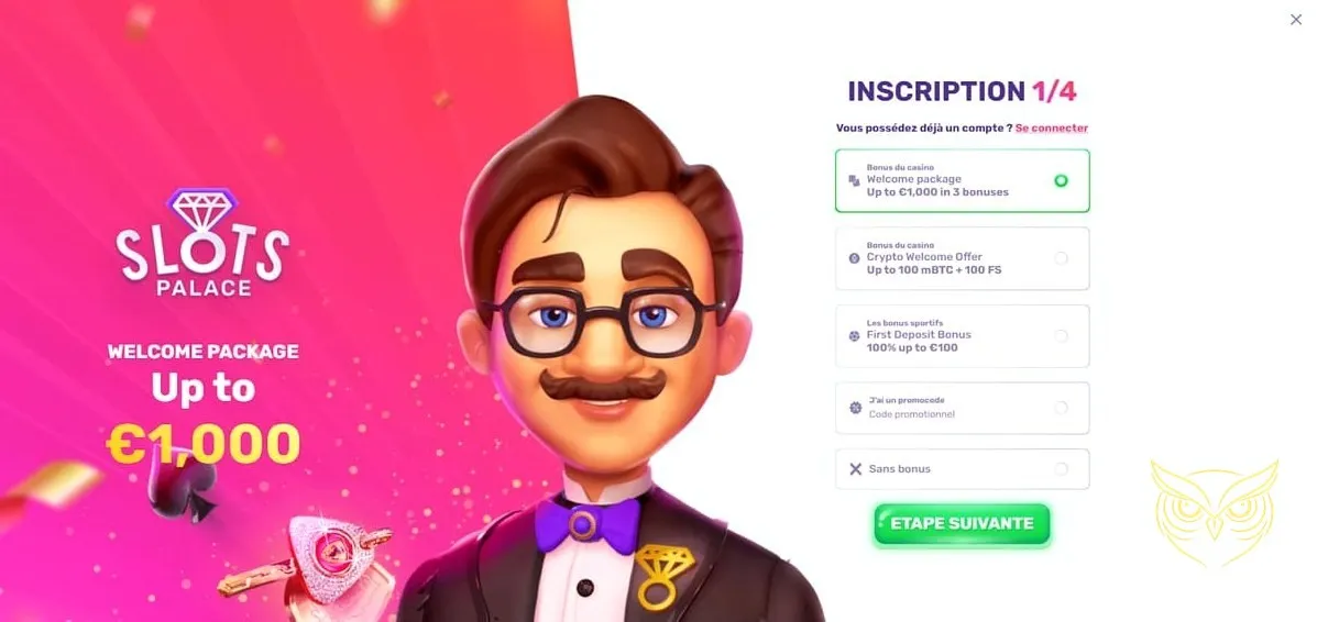 Icône des paris hippiques Slots Palace.