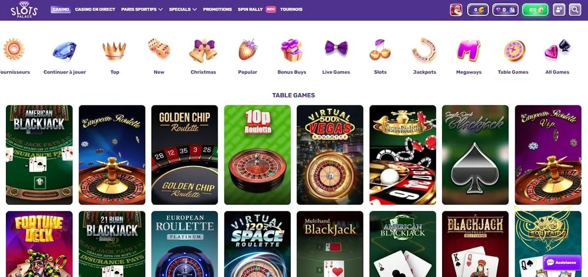 Icône des sports virtuels Slots Palace.