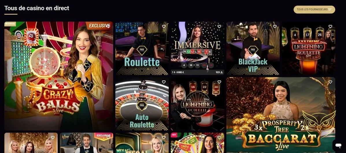 Catégorie des sports virtuels SlotsVil.