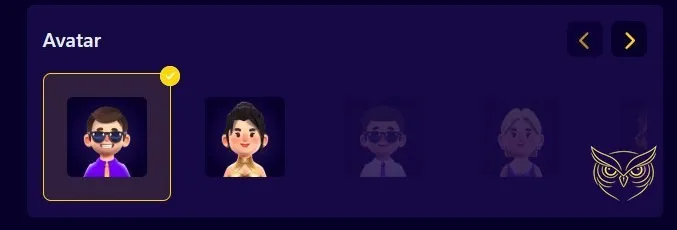 Interface de la section pari sportif Slottio.