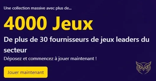 Détails du bonus de bienvenue du casino Slottio.