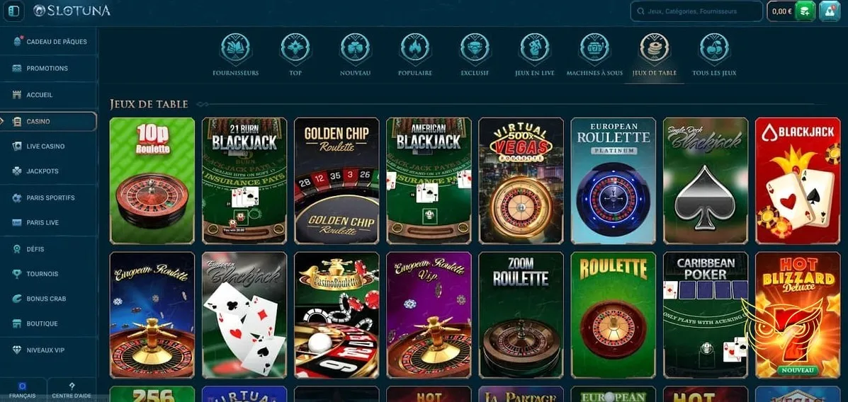 Présentation des défis quotidiens Slotuna Casino.