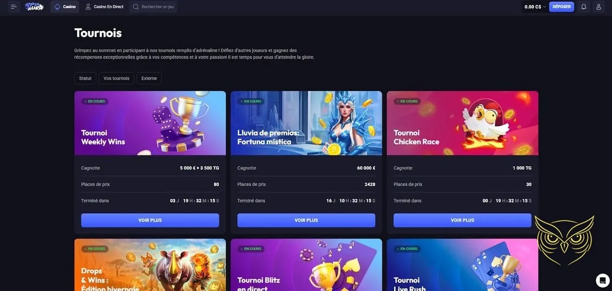 Accès au service client SpinAura Casino.