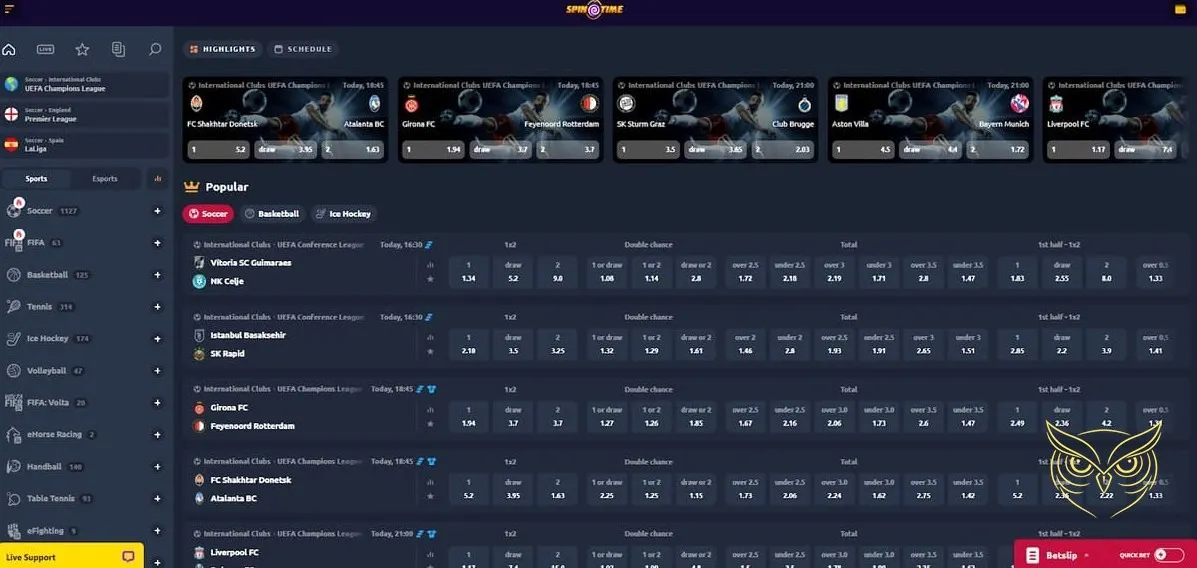 Icône de support par chat en direct Spin Time