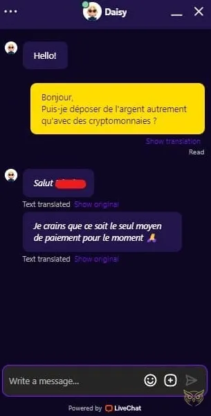 Champ d'adresse de facturation pour l'inscription Spin Time