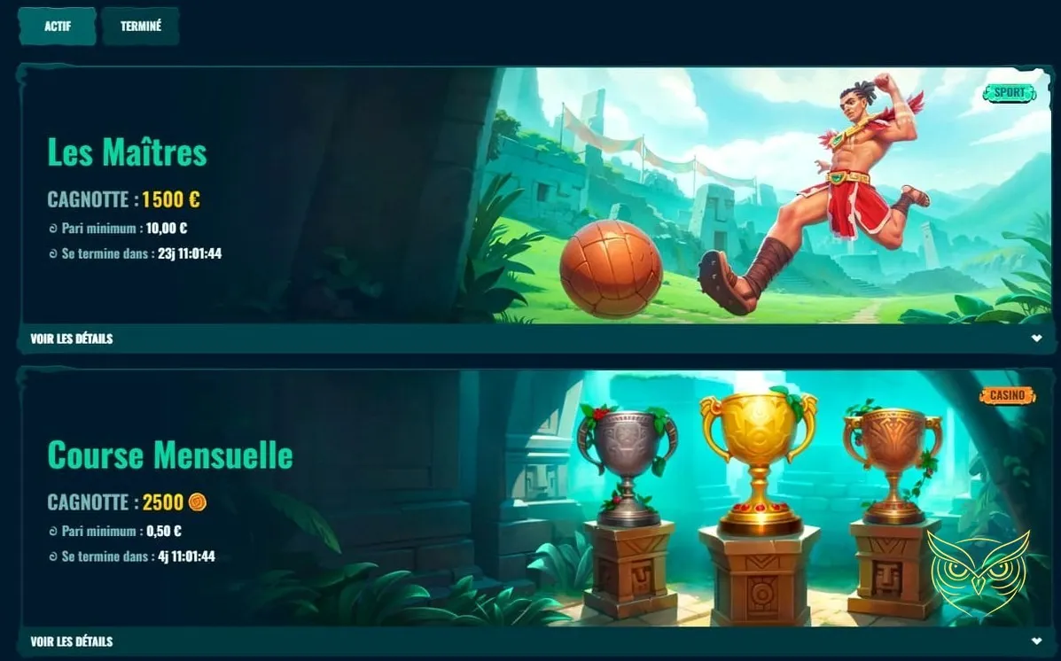 Bouton d'inscription au casino Spinanga