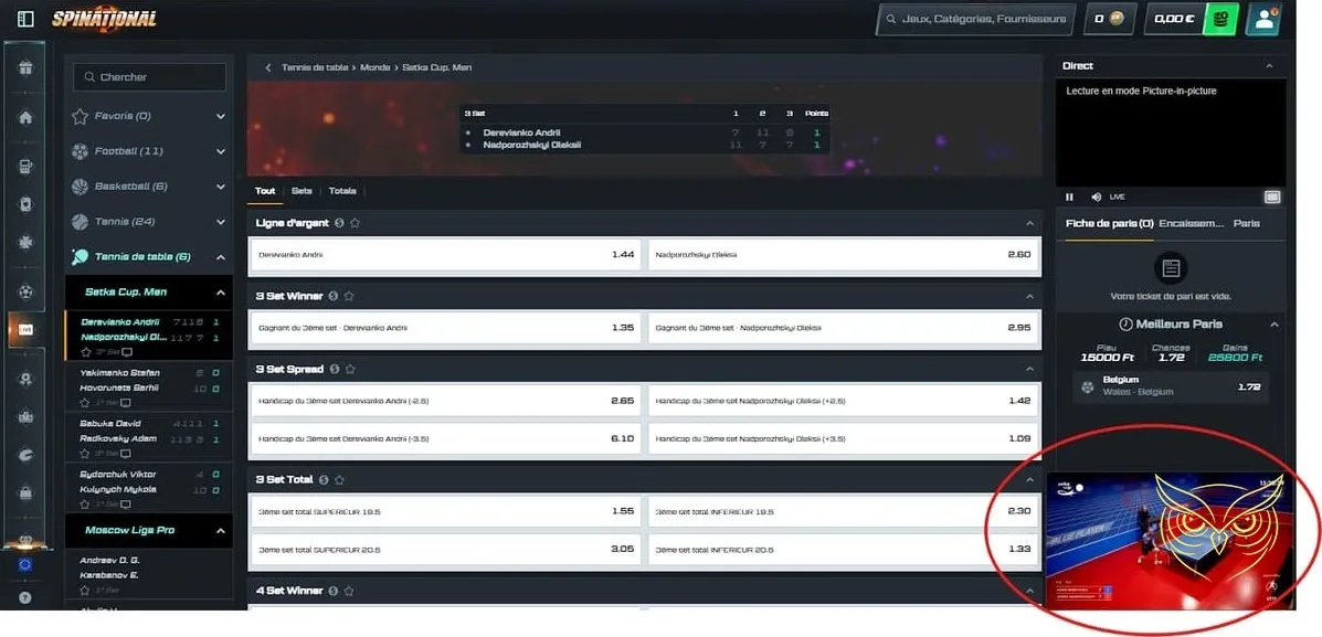 Description du programme VIP exclusif Spinational Casino