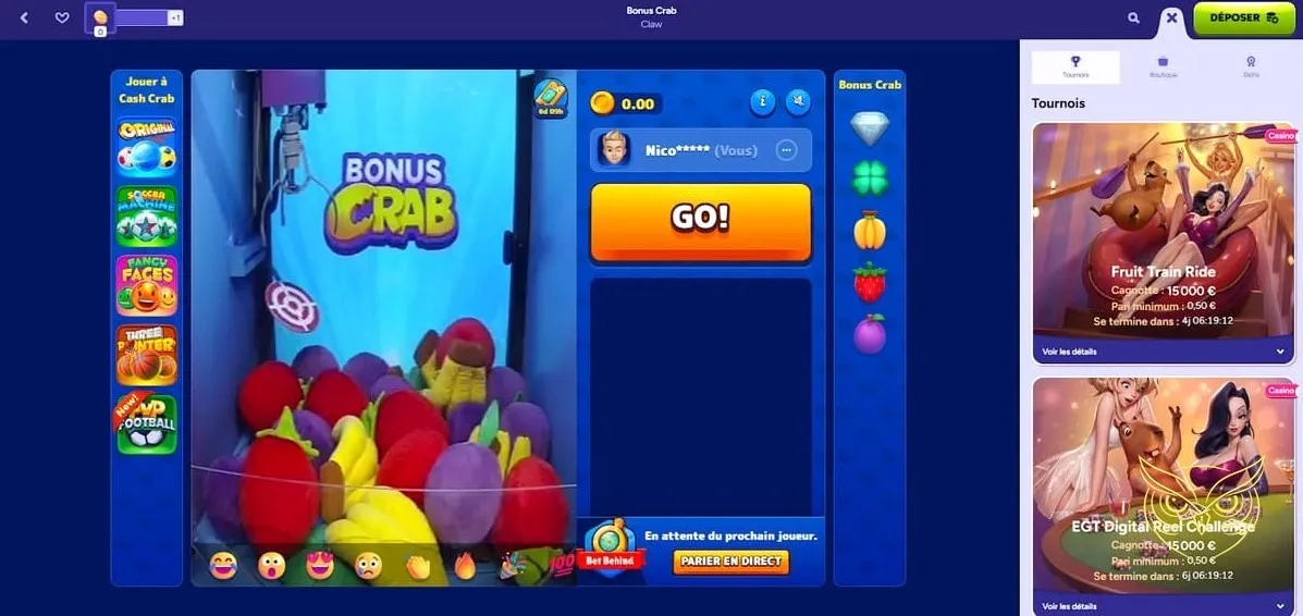 Icône des jeux de table Spinbara Casino