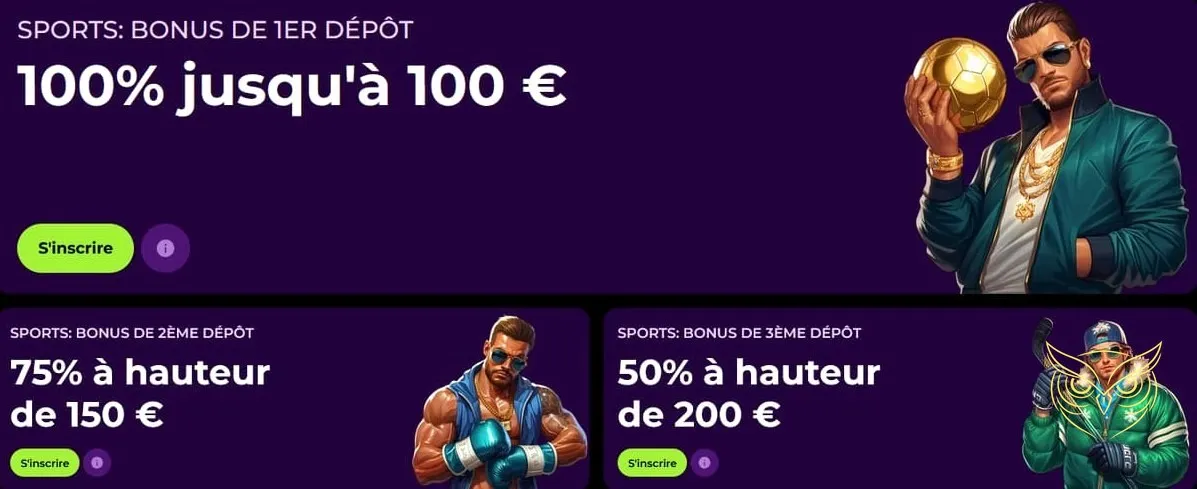 Écran des jeux de table du casino SpinMama