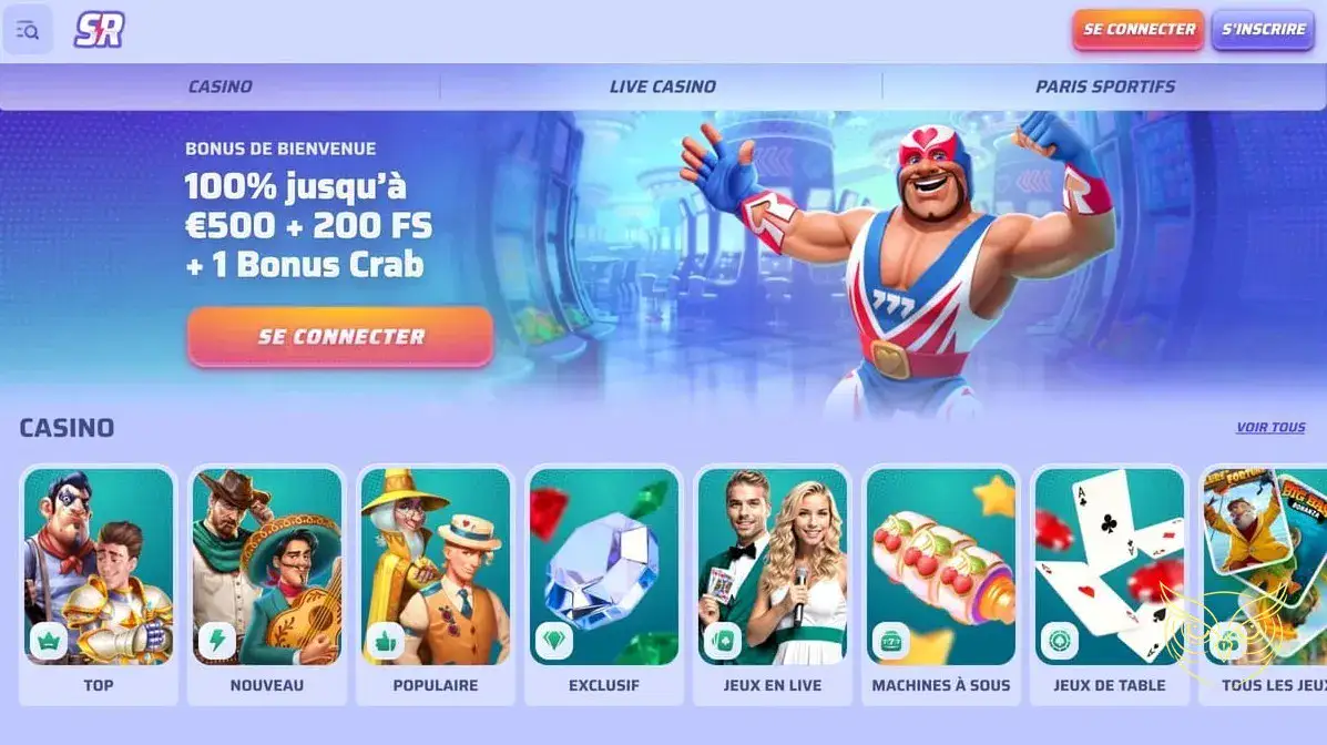 Logo officiel du casino Spinrollz