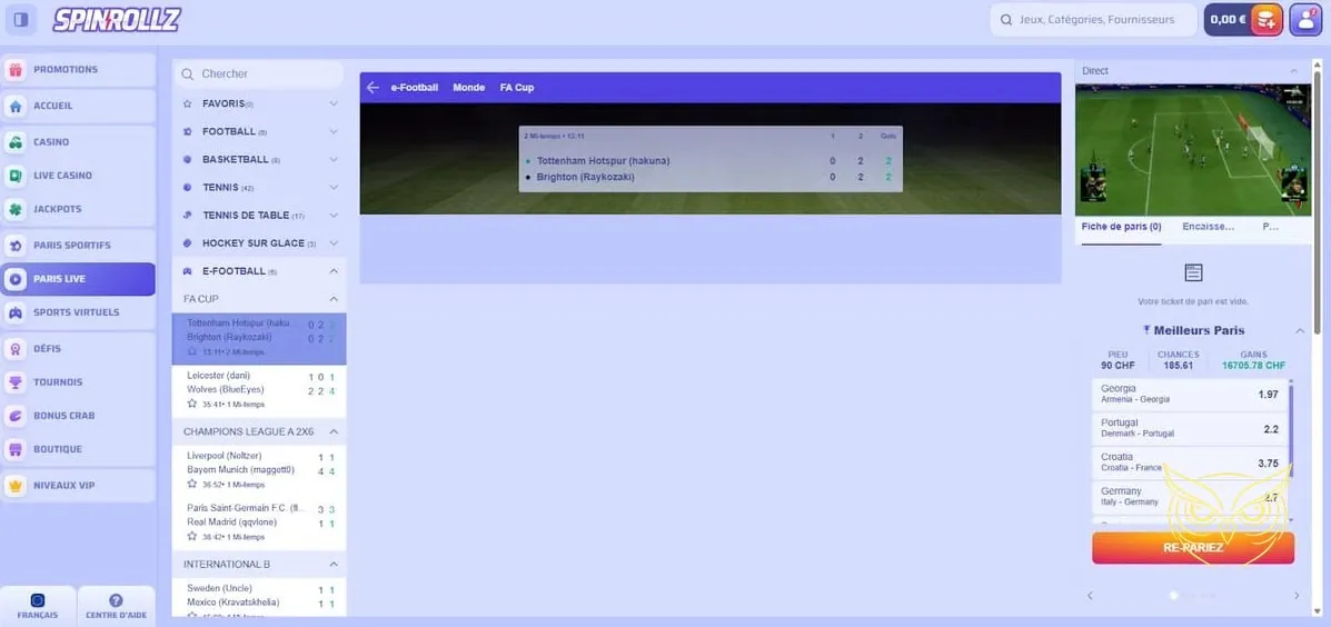 Icône du mini-jeu Bonus Crab Spinrollz Casino