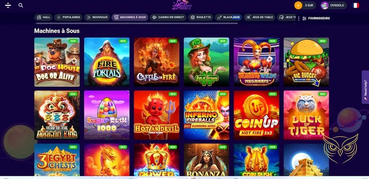 Icône des moyens de retrait SpinSpirit