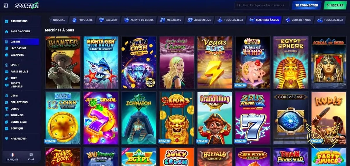 Icône de la section collections Sportaza Casino