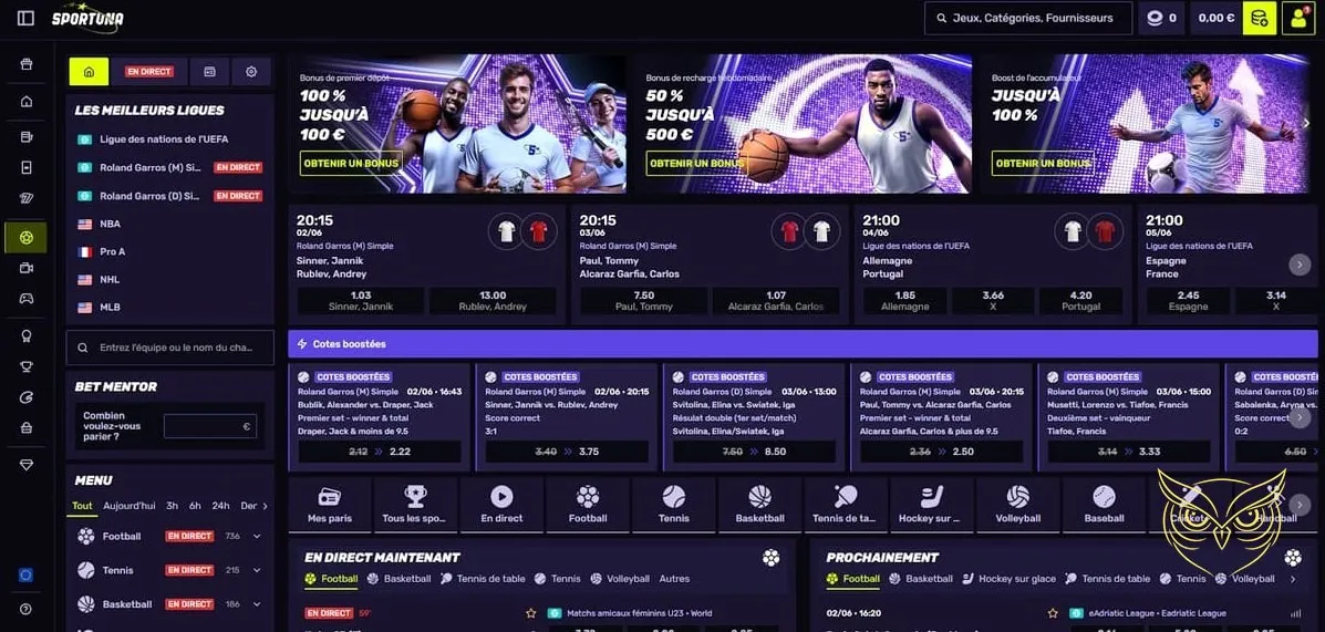 Icône des options de dépôt Sportuna Casino