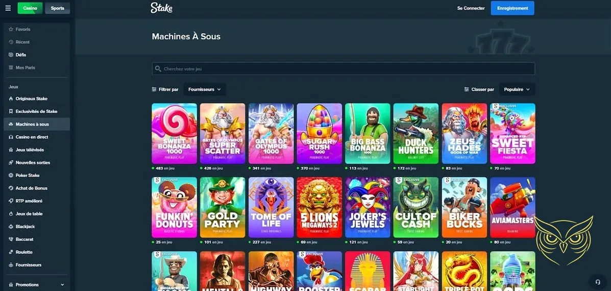 Annonce de la tombola hebdomadaire Stake Casino