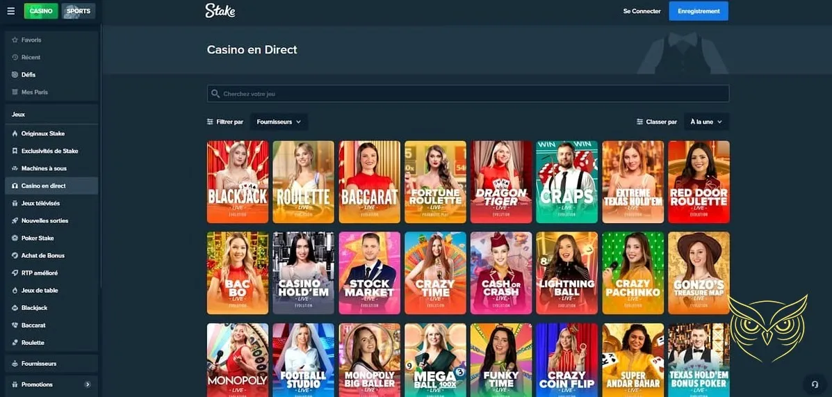 Miniatures des machines à sous Stake Casino