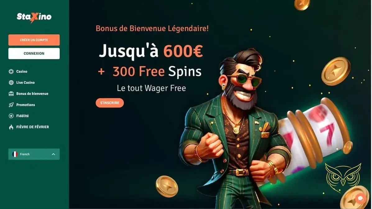 Logo officiel du casino StaXino