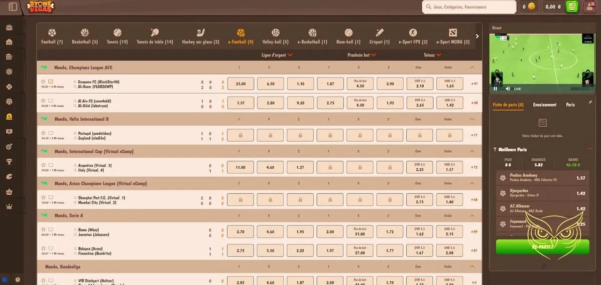 Icône du Programme VIP Stone Vegas Casino