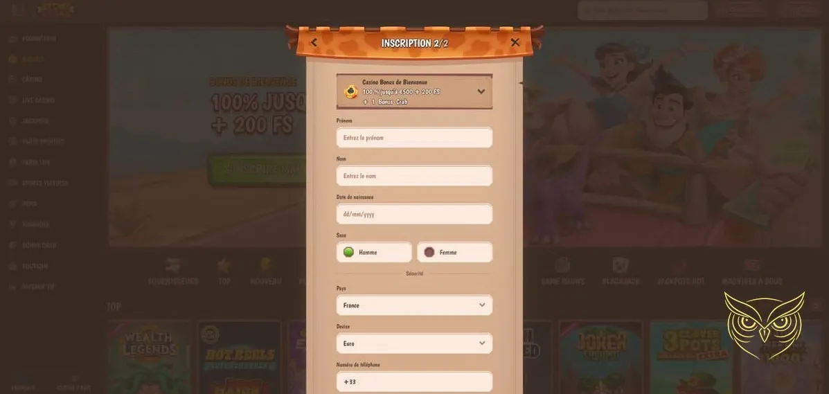 Offre de bonus de bienvenue Stone Vegas Casino