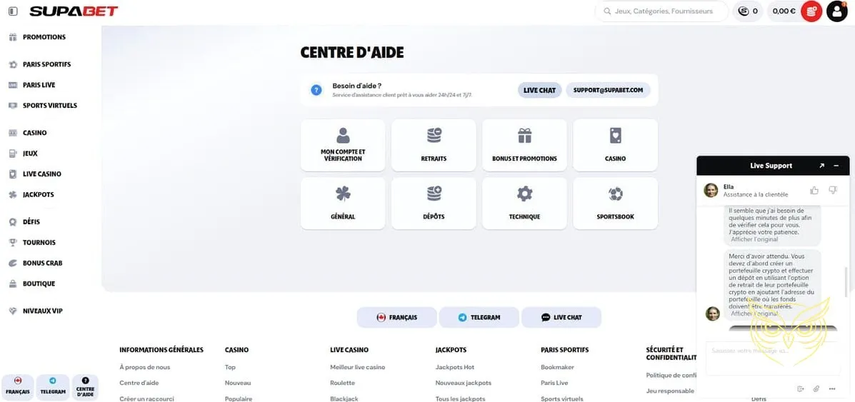 Icône des machines à sous Supabet Casino