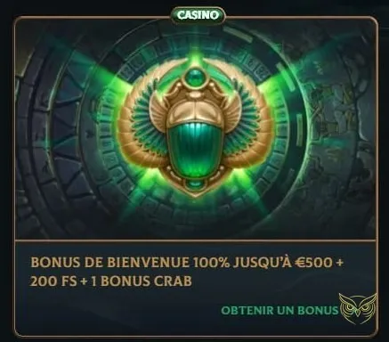 Capture d'écran de machine à sous Talismania Casino.