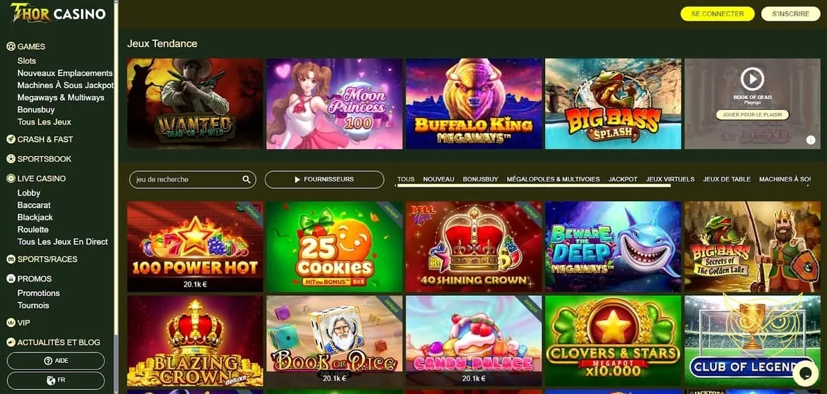 Icône des courses sportives sur Thor Casino