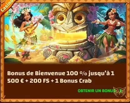 Icône de la section Machines à sous de Tiki Casino