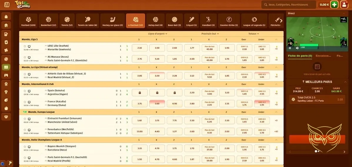 Icône de la Boutique de récompenses de Tiki Casino