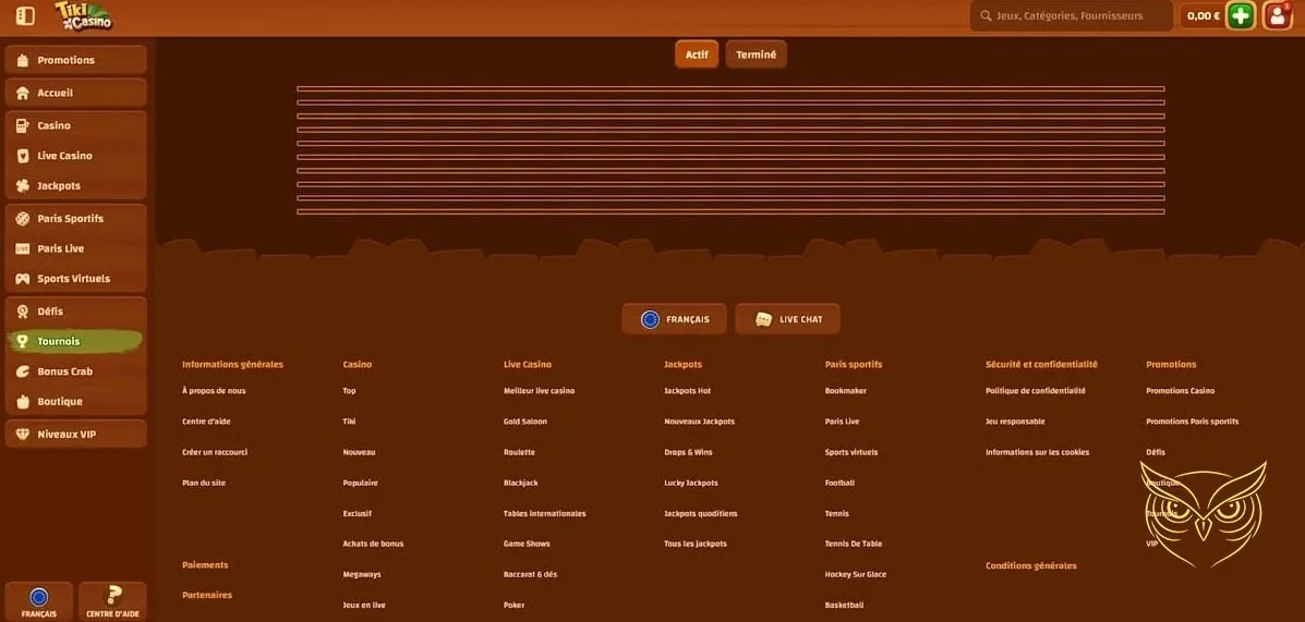 Icône du processus d'inscription sur Tiki Casino
