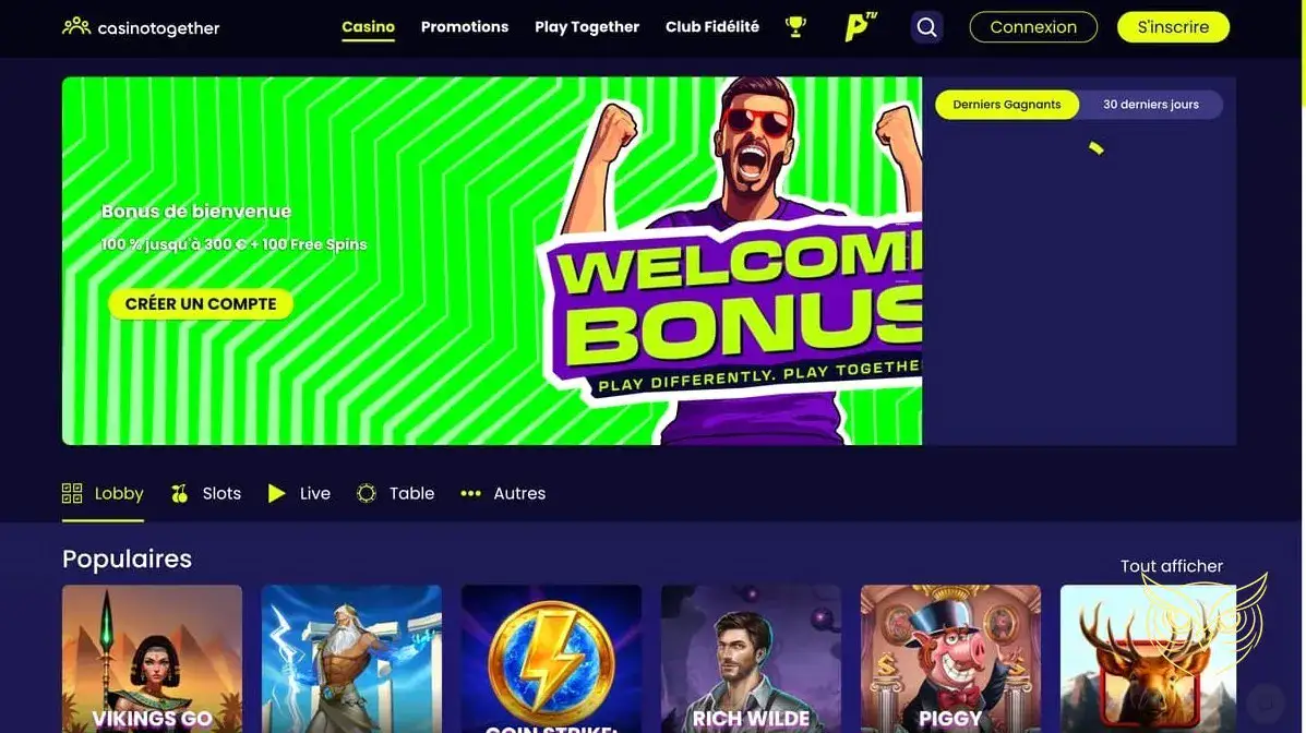 Logo officiel du casino Together