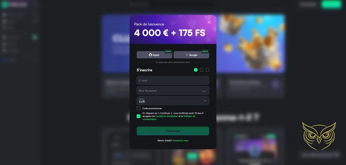 Liste des promotions actives TrueLuck Casino