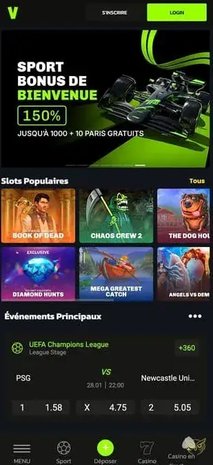 Icône de l'application mobile Velobet Casino.