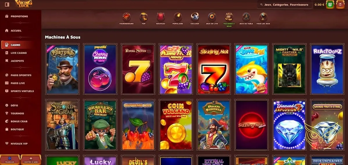 Icône du calendrier des promotions VikingLuck Casino.