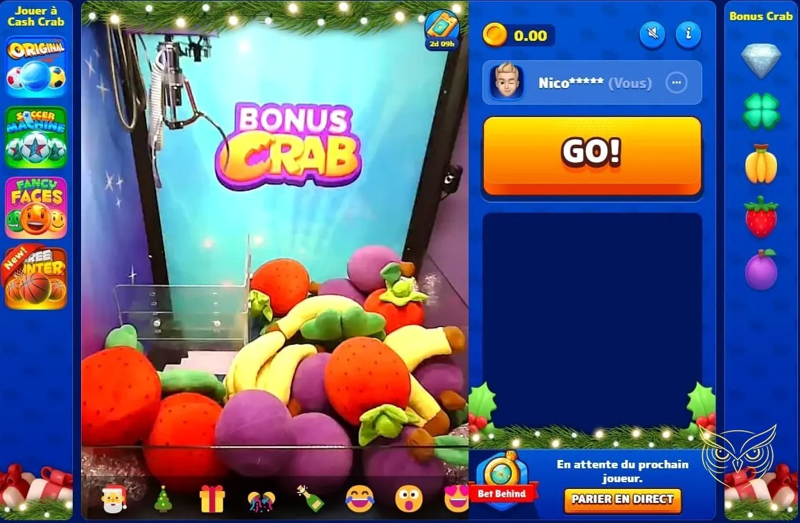 Capture d'écran des machines à sous Vinyl Casino