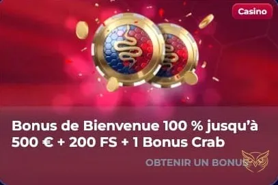 Capture d'écran du lobby des jeux ViperWin Casino.