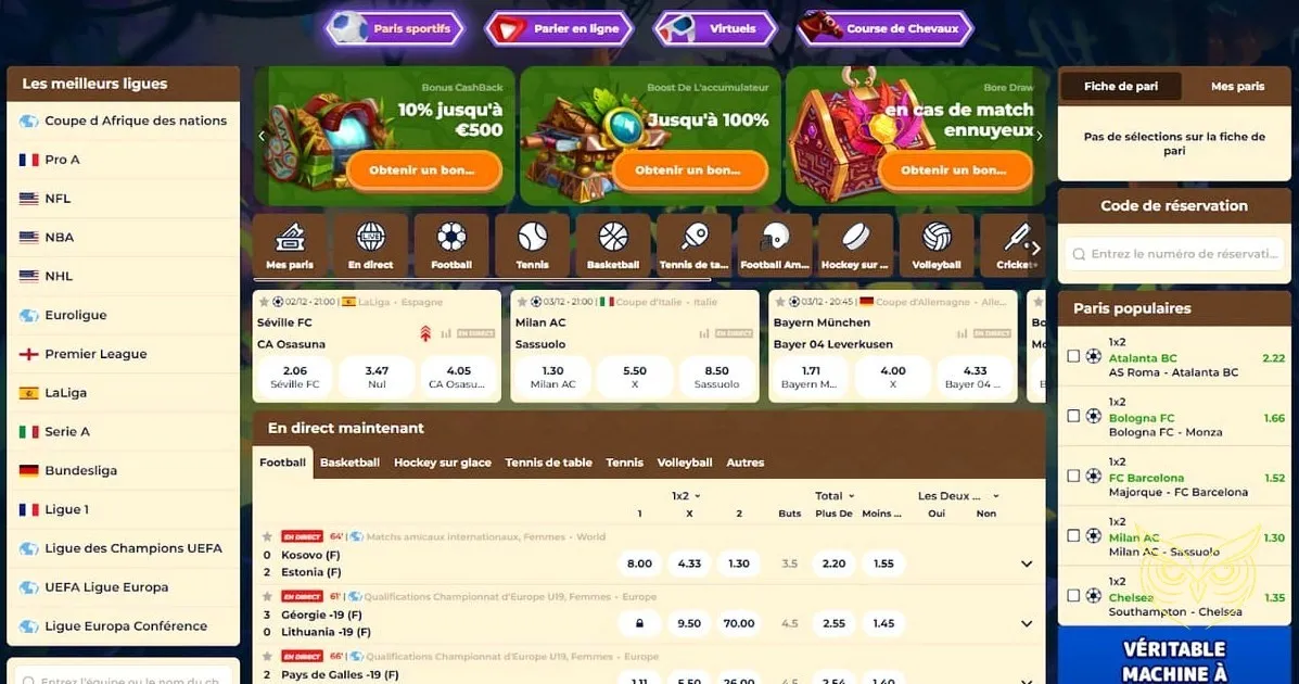 Bouton d'inscription au casino Wazamba