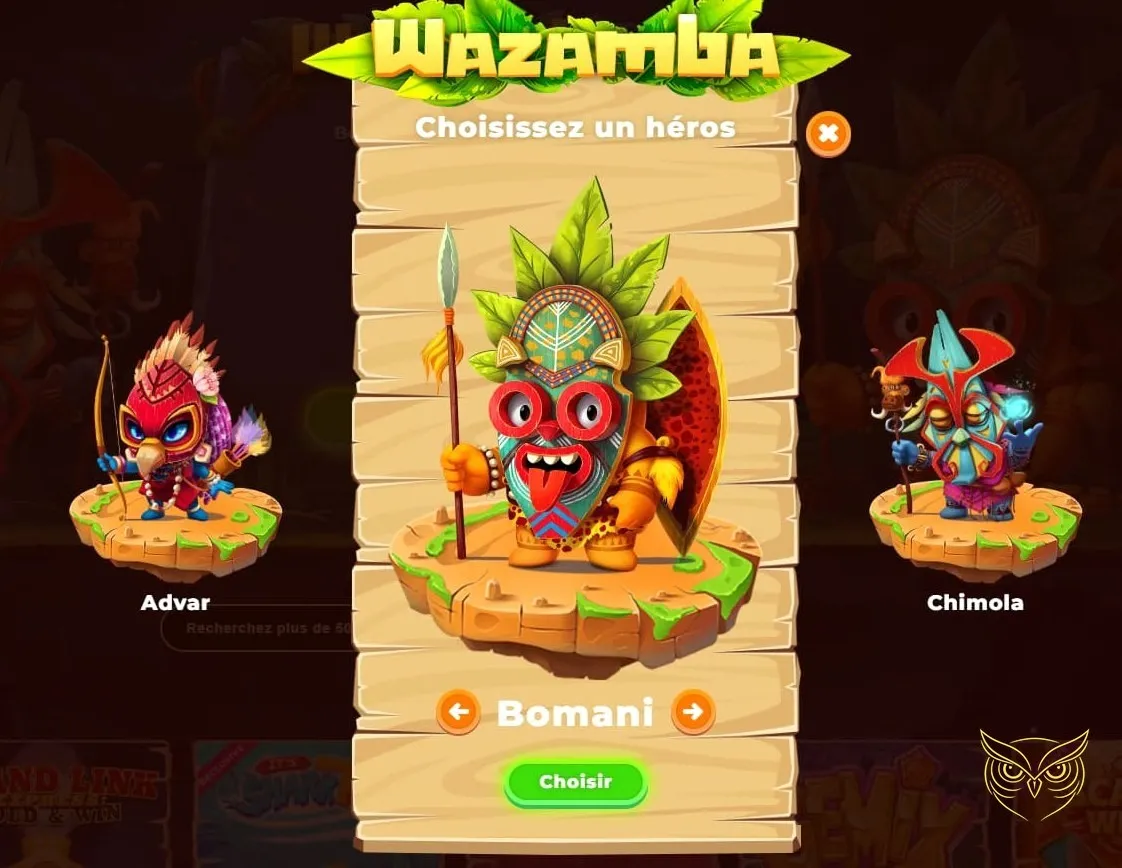 Symbole de la Ligue des casinos Wazamba