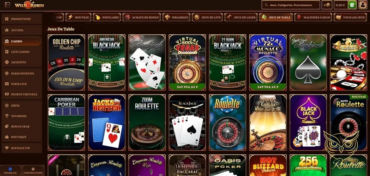 Détails du bonus premier dépôt WildRobin Casino