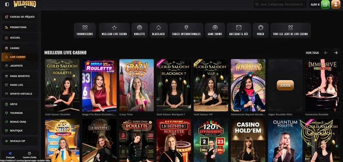 Icône du mini-jeu Bonus Crab Wildsino Casino