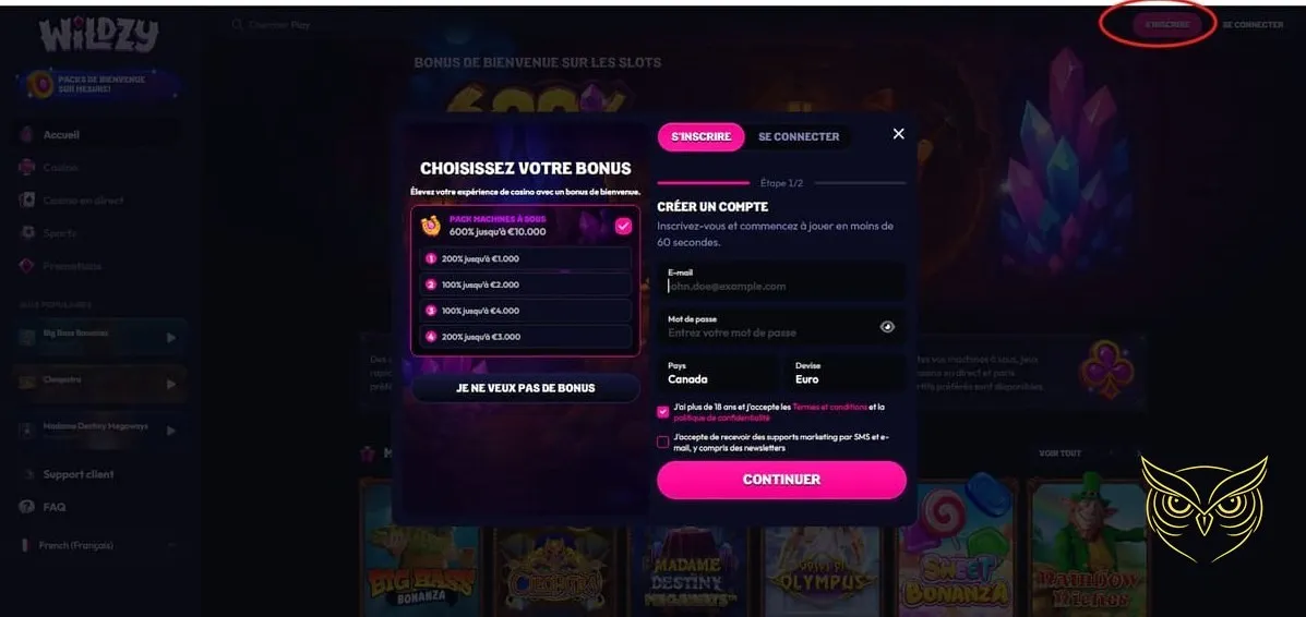 Mini-jeux populaires du casino Wildzy