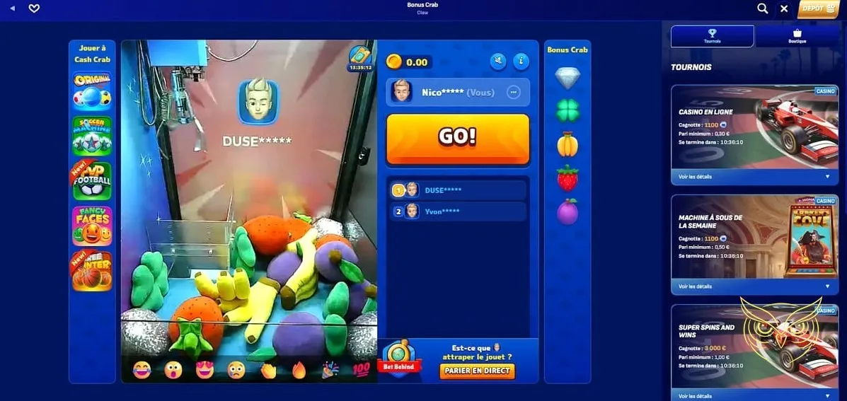 Catégorie de jeux de table Wonaco Casino