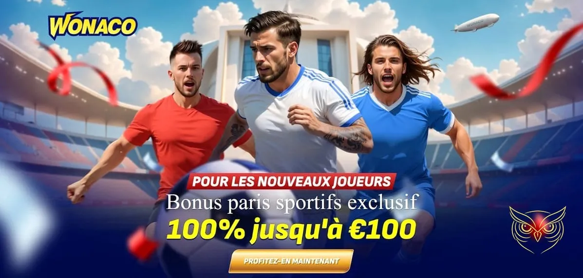 Section des sports virtuels Wonaco Casino.