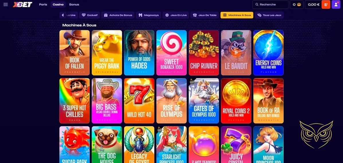 Icône défis quotidiens X3Bet Casino