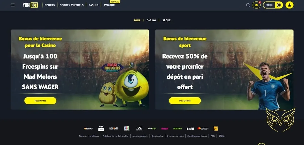 Icône sports virtuels Yonibet Casino