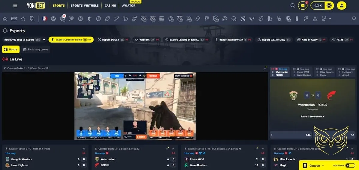 Icône jeux de table Yonibet Casino