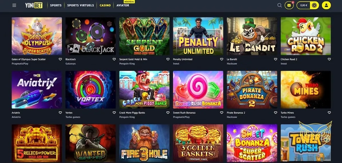 Icône bonus de bienvenue Yonibet Casino