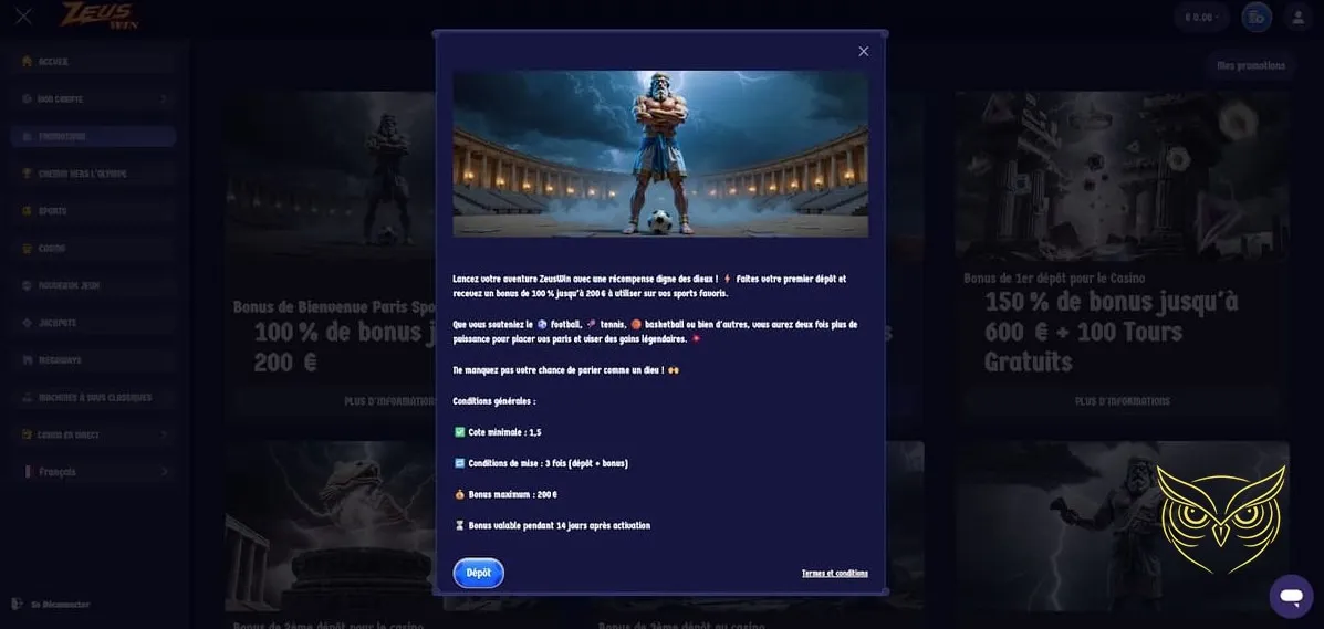 Icône des jeux ZeusWin Casino