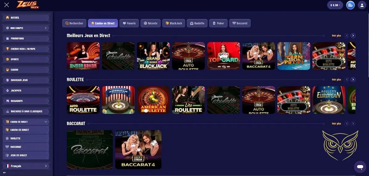 Icône bonus sportif ZeusWin Casino