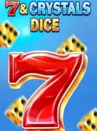 Jeu de casino 7 & Crystals Dice, symboles dés.